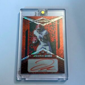 Jahmyr Gibbs Signature Card